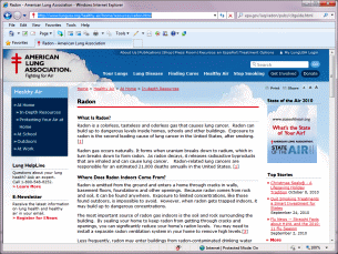 Radon - American Lung Association